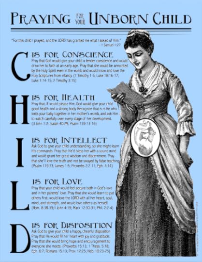 Praying for Your Unborn Child | a free printable prayer guide from www.flandersfamily.info