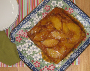 Pineapple upside down cake