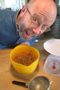 Ian Coutts malts barley