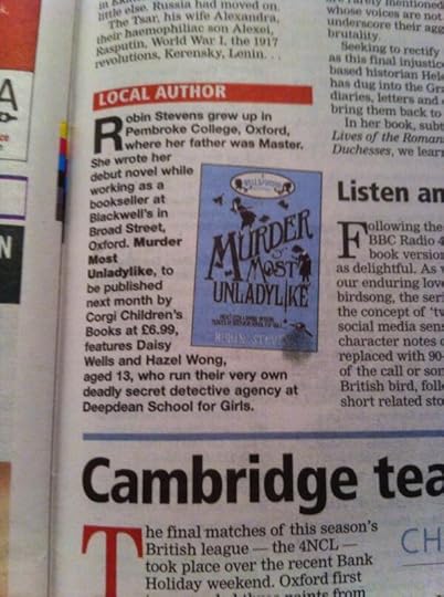 Oxford Times Mention