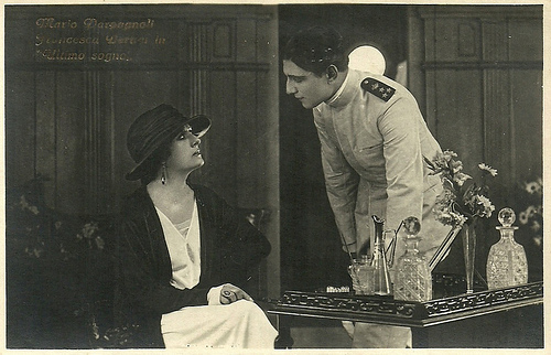 Francesca Bertini & Mario Parpagnoli in L'Ultimo sogno