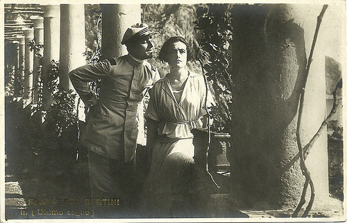 Francesca Bertini and Mario Parpagnoli in L'Ultimo sogno