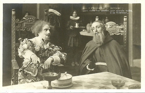 Mario Parpagnoli as Don Rodrigo in I promessi sposi (1922)