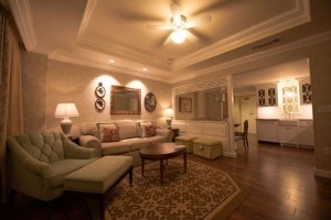 Elegant and spacious living at the Grand Floridian Villas
