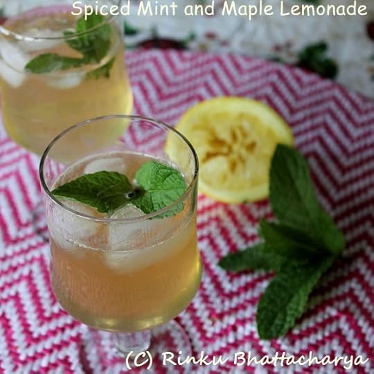 Mint and Maple Spiced Lemonade