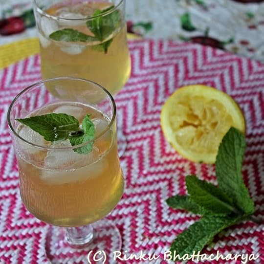Mint and Maple Lemonade