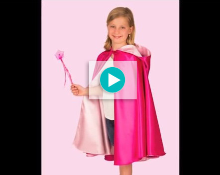 How to sew a child's cape