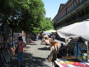 And a little sight seeing and shopping in Jackson Square.
