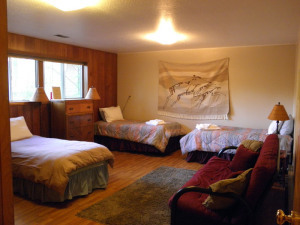 This is a shared/dorm room. Very comfortable and relaxing!