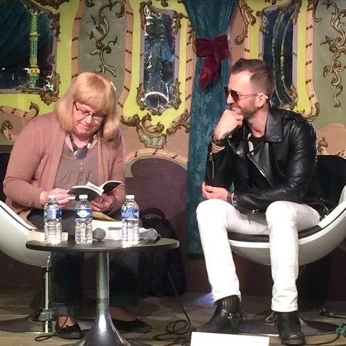 Le grand entretien avec Stéphanie Nicot, la directrice artistique du festival, qui a lu des extraits du Cas Jack Spark, d'Animale et de Tambours dans la nuit