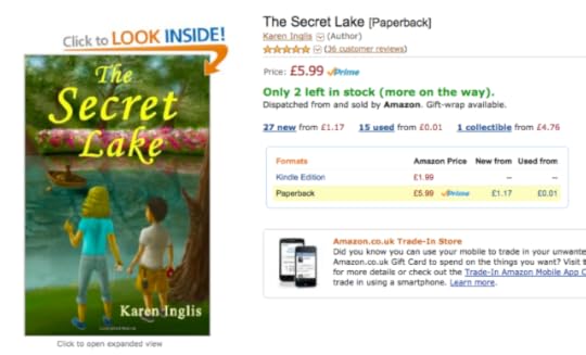 Image of The Secret Lake on Amazon uk