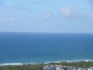 Sailing Boat In The Distance