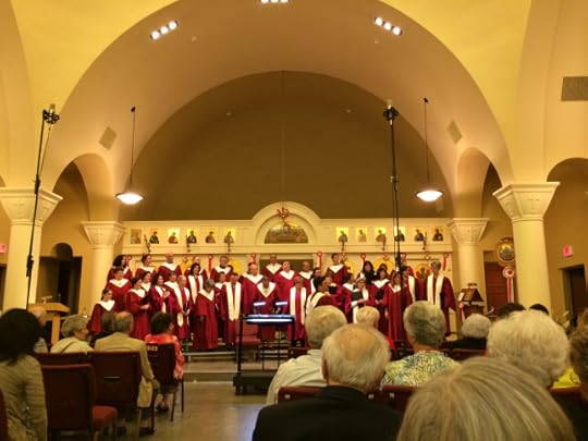 The Triangle Orthodox Chorale presented a concert of Sacred Orthodox Music of the Ecclesiastical Year at St. Barbara Greek Orthodox Church. 