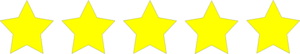 Five Star Rating Clip Art