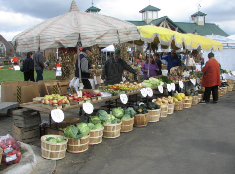 Farmers & Artisans market at Farmington Michigan