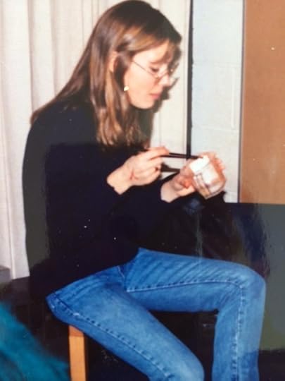 Me, looking ever so