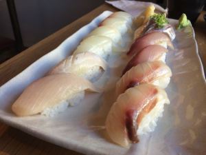 And the sushi.