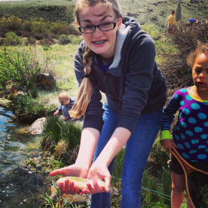 Nessy has turned into quite the fisherman. 