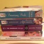 A Stack of Contemporary Romance Novels