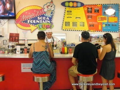 Margie D’s Soda Fountain in Dellas 5 & 10 in Cape May, New Jersey