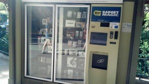 Downtown Disney's other Best Buy kiosk.