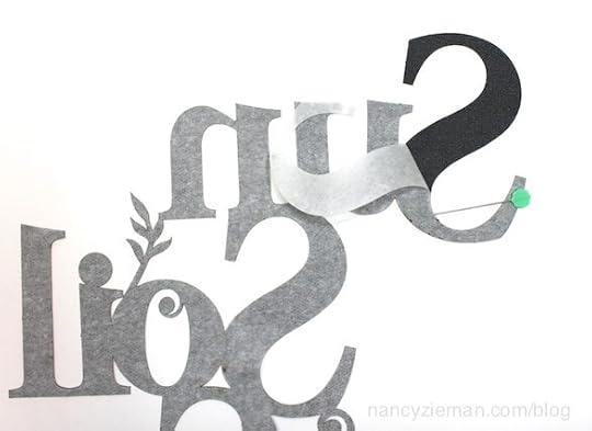 how to sew with laser-cut appliqués by Nancy Zieman