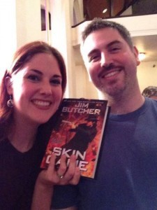 One of my favorite takeaways from Jim's appearance? He doesn't believe in writer's block. When you've got a job to do, get it done regardless of your mood.