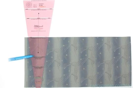 Sew a table runner using a modern Dresden Plate Design Nancy Zieman