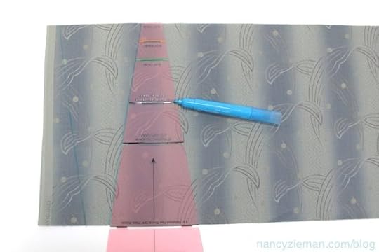 Sew a table runner using a modern Dresden Plate Design Nancy Zieman