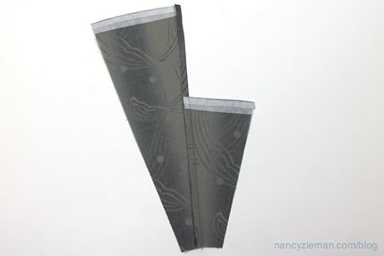 Sew a table runner with a modern Dresden Plate Design 