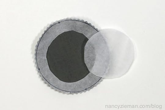 Sew a table runner with a modern Dresden Plate Design by Nancy Zieman