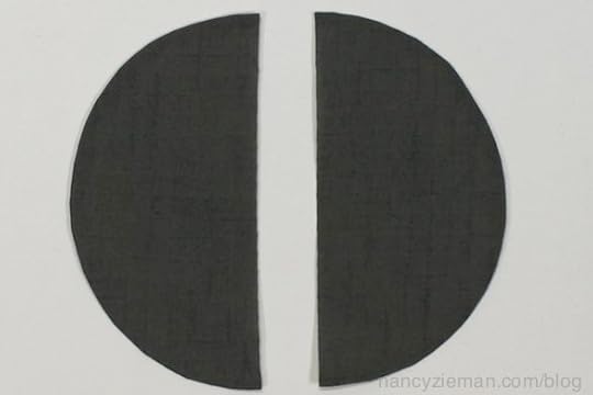 Sew a table runner with a modern Dresden Plate Design by Nancy Zieman