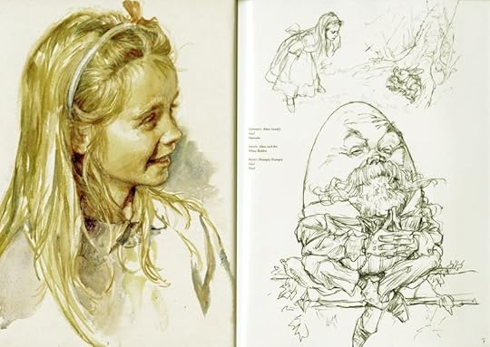 Alice illustrations by Iain McCaig