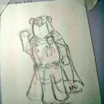 Teddy Cobra Commander - Pencil