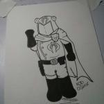 Teddy Cobra Commander - Inked