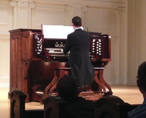 Nathan Laube at the Music Institute of Chicago.