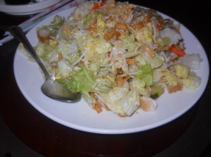 Chinese chicken salad