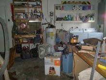 That's one messy shop!