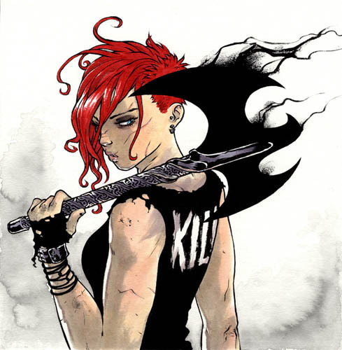 Tessa Battle The Black dove by Ross Campbell