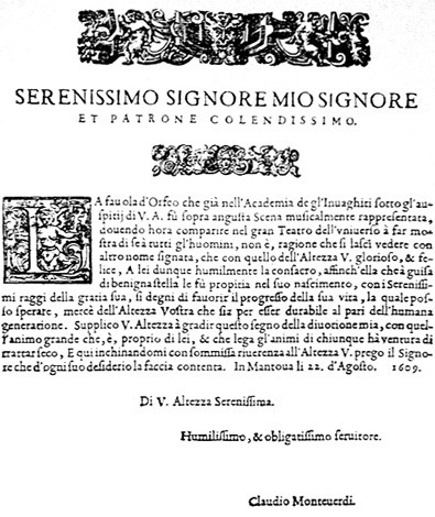 Orfeo_libretto_dedication