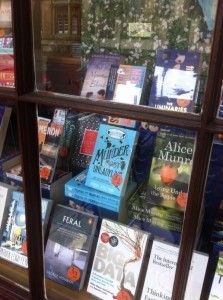 The window at Blackwell's Oxford