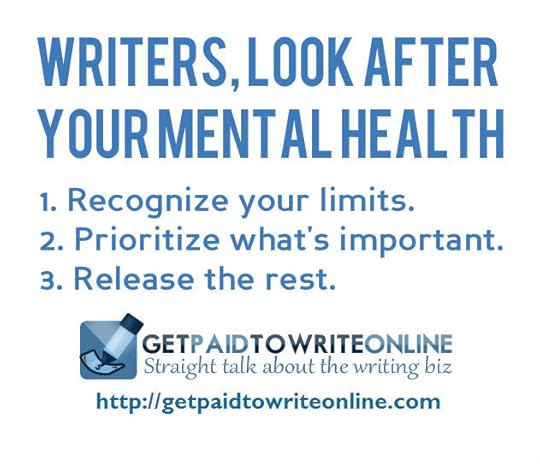 writing mental health Writers, Are You Looking After Your Mental Health?