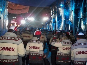 The Best Time To Be Last - As the Mentor - I often corralled the team... mostly into the Opening & Closing ceremony