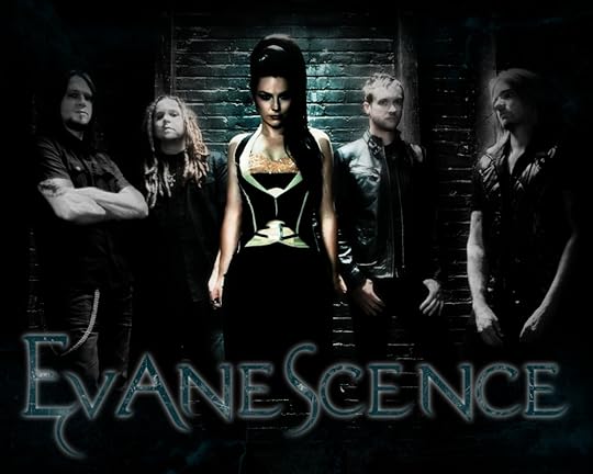 The industrial rock band Evanescence, fronted by Amy Lee
