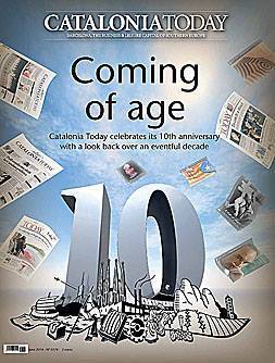Photo: 10TH ANNIVERSARY Marcela Topor: A decade of covering Catalonia in English CATALONIA TODAY : JUNE 2014 Marcela Topor: A decade of covering Catalonia in English Miquel Berga: A long, worthwhile journey Germà Capdevila: A quality magazine for a worldclass city. Neil Stokes: Our baby's all grown up Matthew Tree: Knife edge Martin Kirby: It has been an education OPINION Barney Griffiths: Shopkeepers Àlex Furest: Leaving Spain to become part of Europe Brett Hetherington: The way we are Terry Parris: Life expansion Neil Stokes: The motorcycle kid who just can't stopwinning MY SPACE Catalonia Today, the team CATALANS ABROAD Montse Casado, Wellington A HOME OF MY OWN Nicole Millar: The end is nigh IN THE NEWS What happened: May FEATURES Photo competition A look back on 10 years Write on! short story competition BOOKS Travellers in Catalan lands: Not fit for a lady THE EYE Germà Capdevila: Silent speed ECCLUB Walking with Vinyoli in English Living in a different world ENTERTAINMENT Word pool, sudokus, quizzes, etc