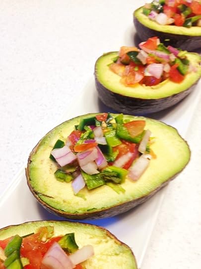 Avocado spicy salsa