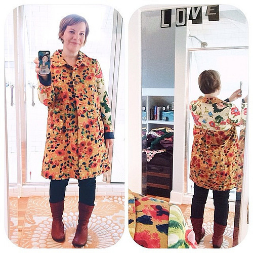 Last year I was with @lacylike and we saw a sassy woman walking down the street with this jacket on. We pulled our car over, rolled down the windows, and asked where in the world did she get such an awesome jacket. The answer? Anthropologie, of course. We