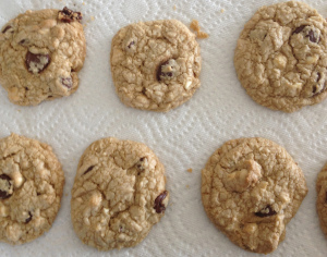 Gluten free cookies -- they look 