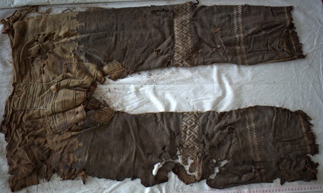 This pair of ancient trousers may have belonged to a male shaman