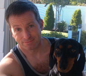 Author and medium Rob Gutro.